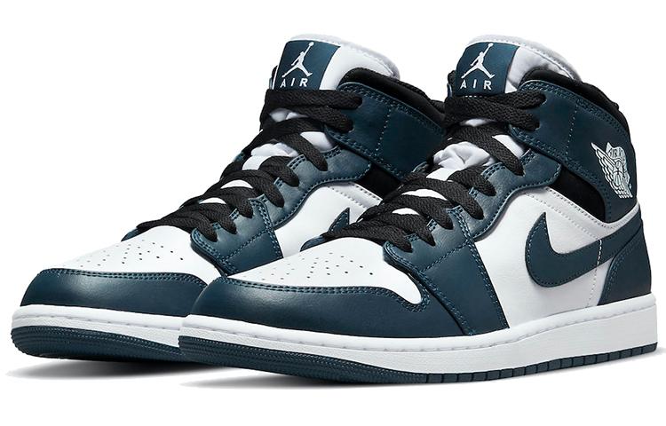 Air Jordan 1 Mid 'Armory Navy Dark Teal' 554724-411