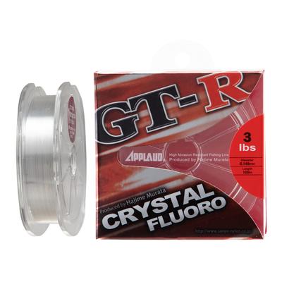 Ligne Sanyo Nylon Fluorocarbone, Approuvée GT-R Crystal Fluorocarbone, 100m, 1#, 4lb, Pure Transparente