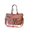Bowknot Print Women's Shoulder Bag Large Capacity Commuting Handbag Underarm Tote Bag  School
