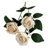 5pcs Simulated Rose Bouquet Artificial Flower Arrangement Vibrant Simulated Flower Bouquets No Withering Long-lasting Decor for Home