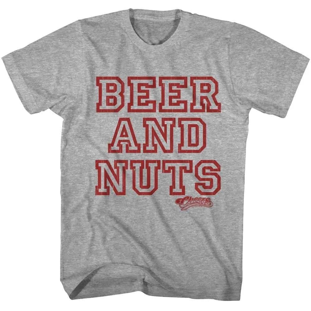 

Cheers Beer and Nuts Men s T Shirt 4XL