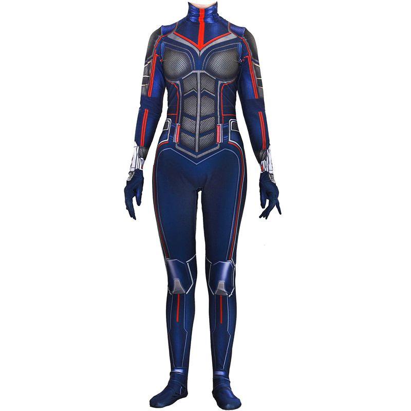 

Exquisite Ant-man Wasp Tight Superhero Cosplay Costume For Kids And Adults Jumpsuit Only,Adult L