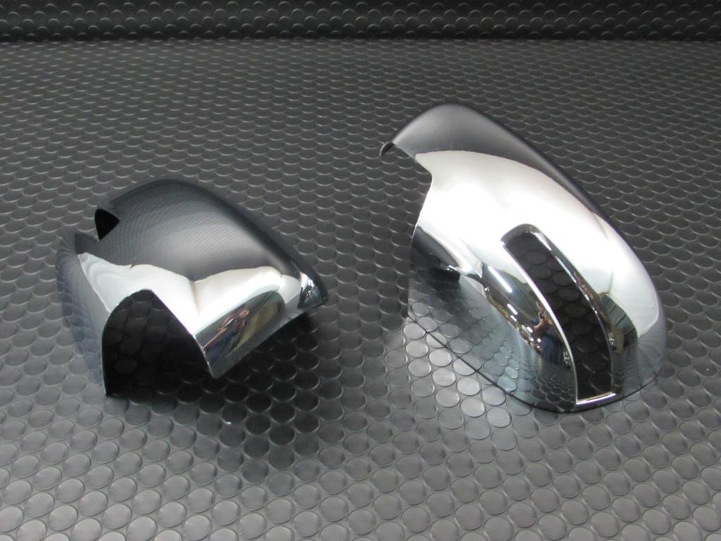 BRIGHTZ Chrome Door Mirror Type for Hustler with Hustler Covers, B, MR31S/MR41S [MIR-SID-113] (Compatible MR, MR31, MR41, MR41, R31, R41) (Product