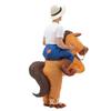 Carnival Costumes,Inflatable horse,Inflatable Costume Bull Riding Horse for Halloween Party and Cosplay
