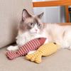 Plush Wavy Little Fish Cat Toy for Kitten Exercise and Play  Indoor Cat Toy Pillow for Pets Household Supplies