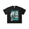 260 GSM Double Yarn 32 Count 100% Cotton Jujutsu Kaisen V63 Mahito Print Unisex Heavy Cotton T Shirt