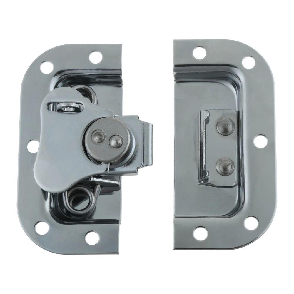 4Pcs Security Lock Butterfly Twist Lock Buckle Spring Loaded Air Box Lock Flight Case Lock Cabinet