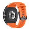 Metal Case+Strap for Samsung Galaxy Watch Ultra 47mm Strap Silicone Breathable Strap Replacement Band for Samsung Galaxy Ultra 2025/2024 Correa