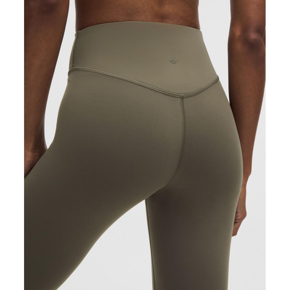 Lululemon WUnder Under Smoothcover High Rise Tight 25  Army Green