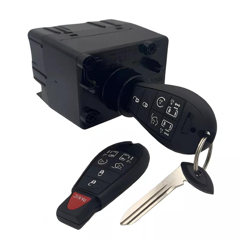 Wireless Ignition Switch Node Module w/Keys 68210150AA for Dodge Ram 2500 3500 09-15