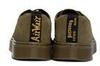 Dr. Martens 6 Eye Shoe Boots DMS Olive E H Suede Boots