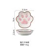 Keramisch Kruidenbakje Japan Creatief Kattenpoot Sausbakje Porselein Tafelgerei Koreaans Schattig Sojasausbord Huiskeukenbenodigdheden