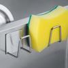 New Kitchen Sponges Racks Self Adhesive Sink Sponges Drain Drying Rack Holders Kitchen Sink Accessories Stainless Steel