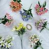 Blossom Lifelike Lily Arrangements For Wedding Venue Decor And Props Photography