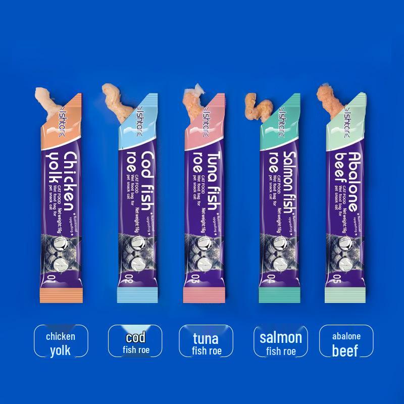 Cat Snack Kitten Nutrition: Wet Food Pouch for Weight Gain