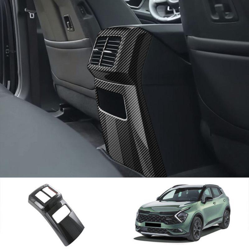 3D For Kia Sportage Nq5   Abs Inner Seat Center Rear Air Conditioner Outlet Ac Vent Cover Back An-ti Kick Board Decorate