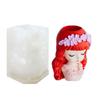 Unique Silicone Candle Mould Of Long Hair Girl Planter For Creation Art And Home Decoration Projects