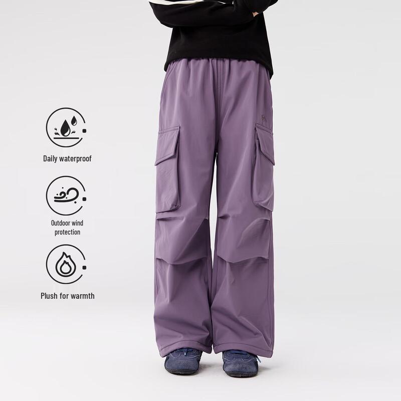 ZuoXi Girls  Plush-Lined Cargo Pants 130