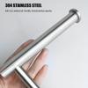 4 Pieces Bathroom Hardware Accessories Set Towel Bar Robe Hooks Toilet Paper Holder 304 Stainless