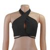 Top Corto Monocolore da Donna Y2k Sexy Senza Schiena Scollo all'Americana Senza Maniche Cut Out Benda Streetwear Abbigliamento Donna Maglietta Slim Fit 25760