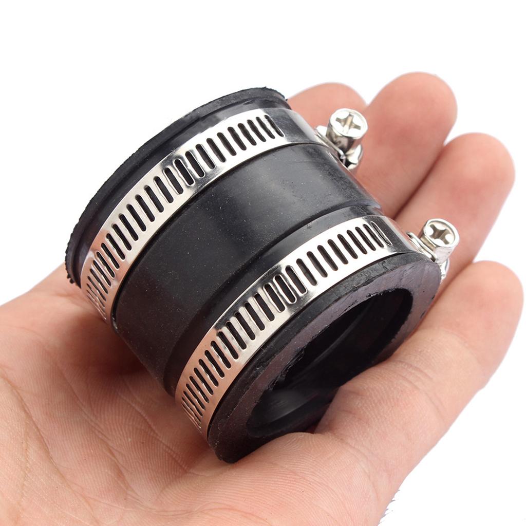 Rubber Intake Manifold Carburetor Adapter Interface for VM24 PWK KOS KEIHI PE28 OKO 100-350cc Scooter Dirt Bike