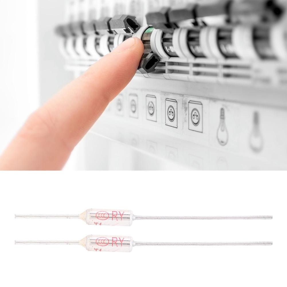10pcs Metal  Thermal  Cutoff 250VAC 10A Temperature  TF 72-250℃
