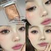 Herorange Matte Single Eyeshadow: Multi-use Palette for Base, Under-eye Highlight, Eyeliner, Contour, and Daily Natural Look.
