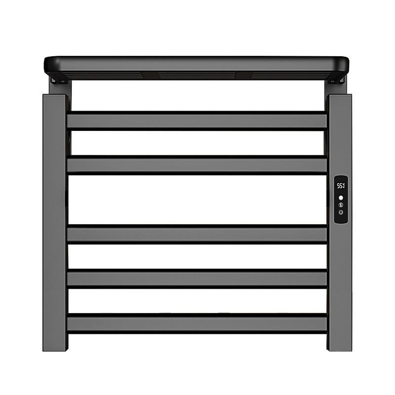 90° Intelligent Heating Drying Rack Bathroom Aluminum Alloy Towel Storage Rack Foldable Electric Towel Rack