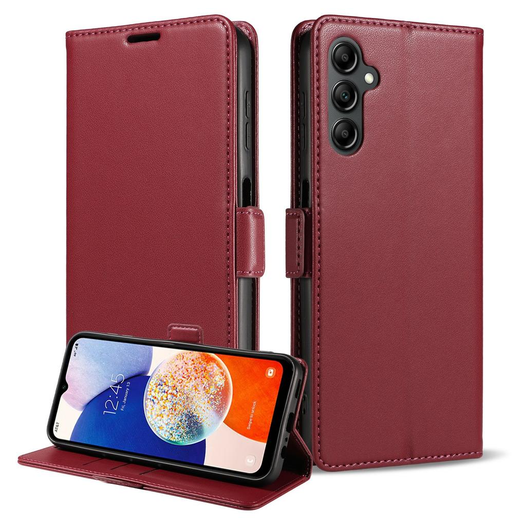 For Samsung Galaxy A57 5G Case Side Magnetic Clasp RFID Blocking Leather Phone Wallet Cover