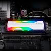 XPG SSD SPECTRIX S65G 1000GB PCIe Gen4x4 2280 Maximum Read Speed PS5 Compatible with Heatsink RGB [ADATA] M.2 6000MB/sec SSPECTRIXS65G-1000G-CI-I