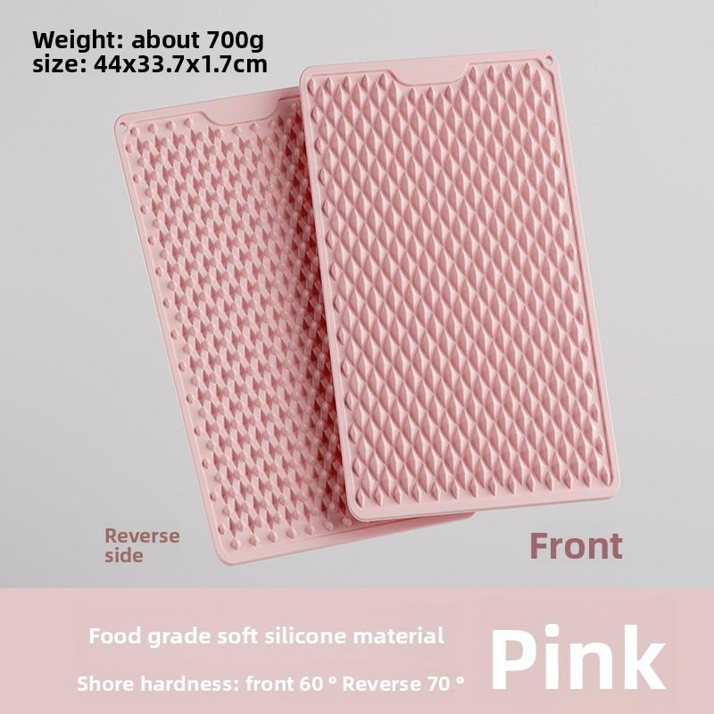 44 * 34Cm Soft Silicon Acupressure Board Jogging Foot Massage Pad Soles of Feet Through Meridians and Collaterals in Situ Indoor