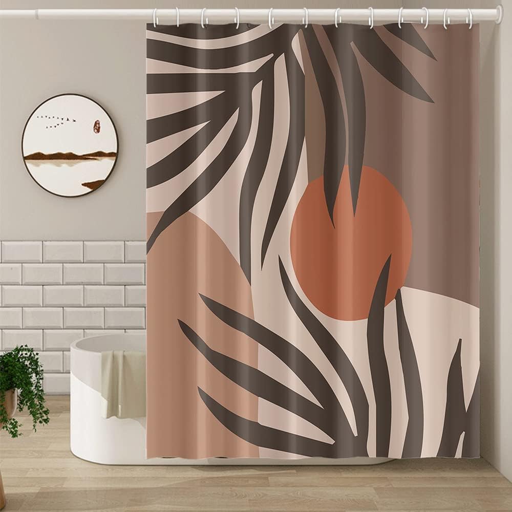 Cartoon Dinosaur Shower Curtains Colorful Cute Dino Funny Animals Pattern for Kids Neutral Shower Curtain Waterproof Fabric