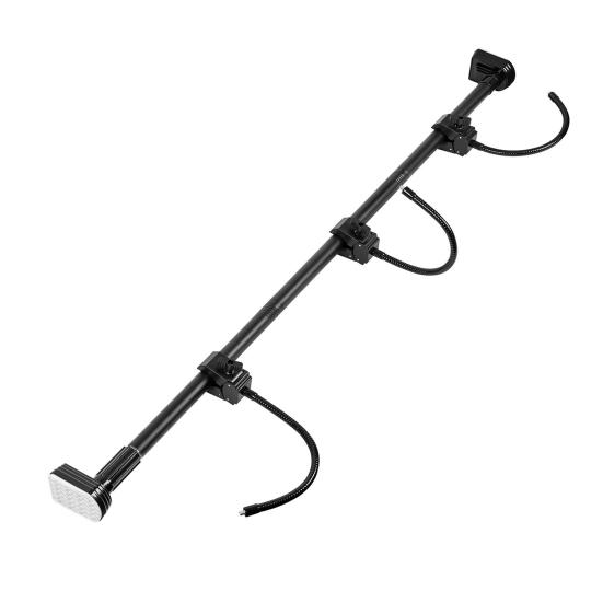 Adjustable Garland Hanger for Front Door Extendable Metal Plant Hanger with Hook No-Drilling Installation