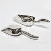 Durable Stainless Steel Pet Food Scoop Long Handle Ergonomic Handle Ice Scoop Thicken with Scale Dog Food Shovel Popcorn