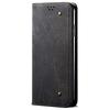 For Google Pixel 8 Pro PU Leather Wallet Stand Case Jeans Cloth Texture Phone Cover