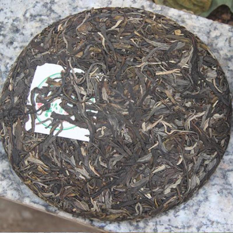 357 г Юньнаньский сырой чай пуэр Мэнхай Органический пуэр Шэнча Китайский выдержанный — фото 4