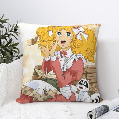 Süße Süßigkeiten Cartoon Kissenbezüge Sofa Anime Kissenhülle Süße Dekorative Kissenhülle 45*45