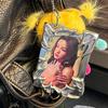 Electroplate Photocard Holder Kpop Photo Card Frame Idol Photo Display Stand Kpop Photo Card Protector Storage Packaging Box