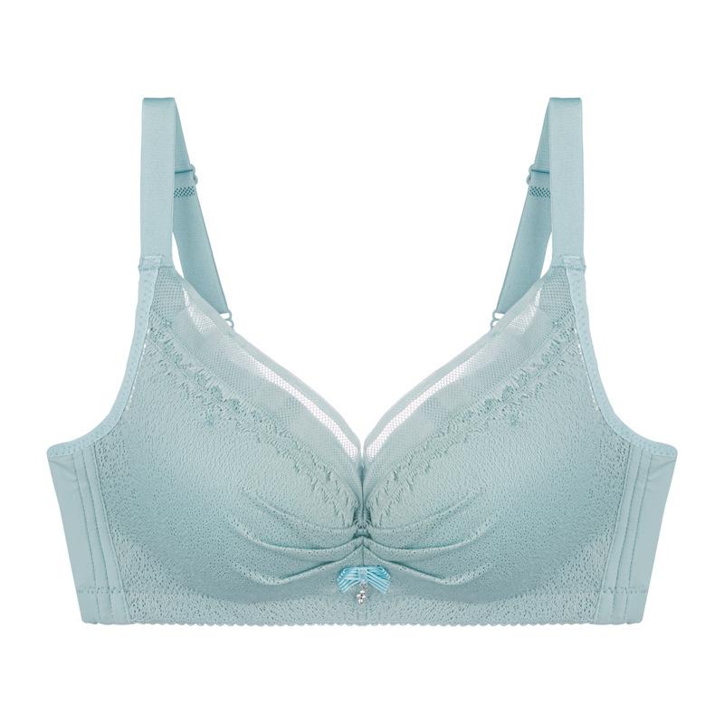 Reuniendo Soporte Sin Anillo De Acero Copa Delgada Lencería Encaje Femenino Colección Sexy Transpirable De Senos Para Ajustar El Sujetador Tipo Adolescente