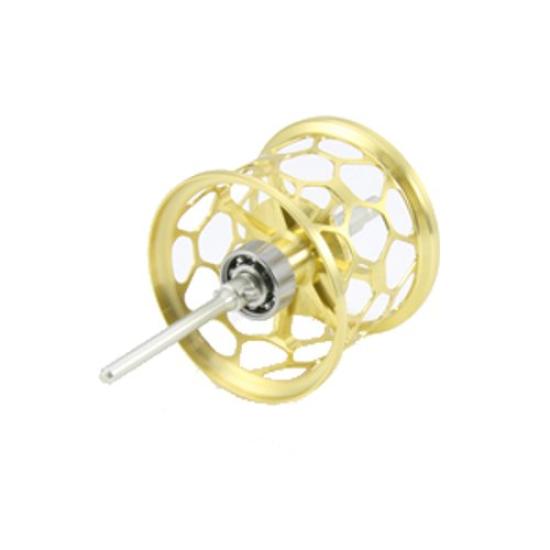 Avail Reel Microcast Spool ALD1518TRI Shapin Gold Groove Depth ms_ald1518tri_cgld 1.8mm