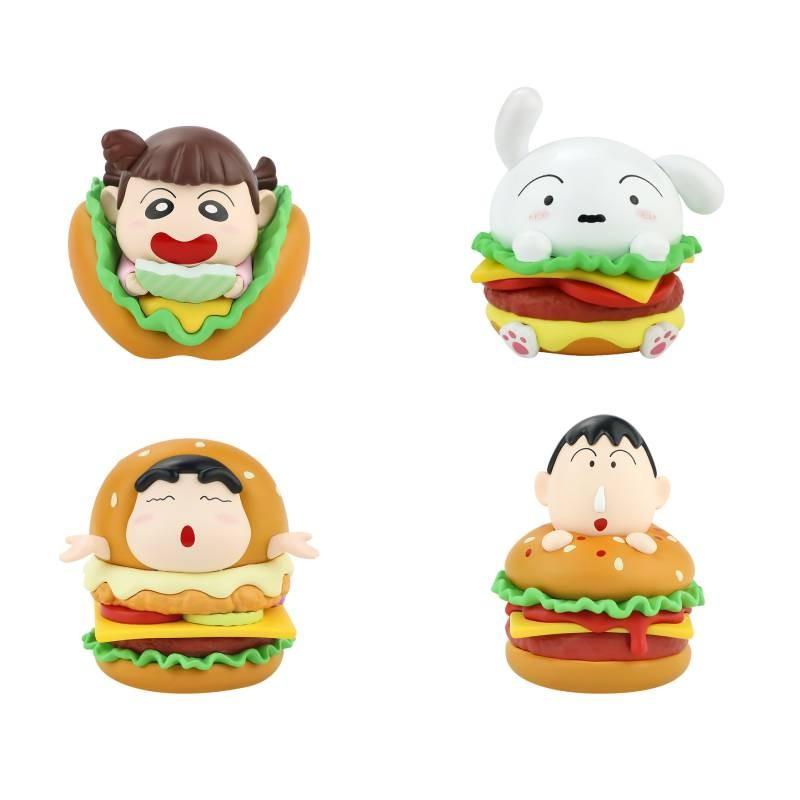 Crayon Shin Chan Character Food Model Toys Cute Cartoon Tabletop Decoration