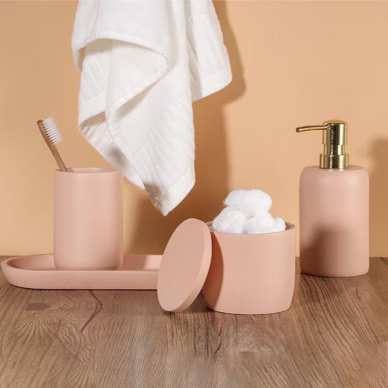 

4-Piece Resin Bathroom Accessory Set