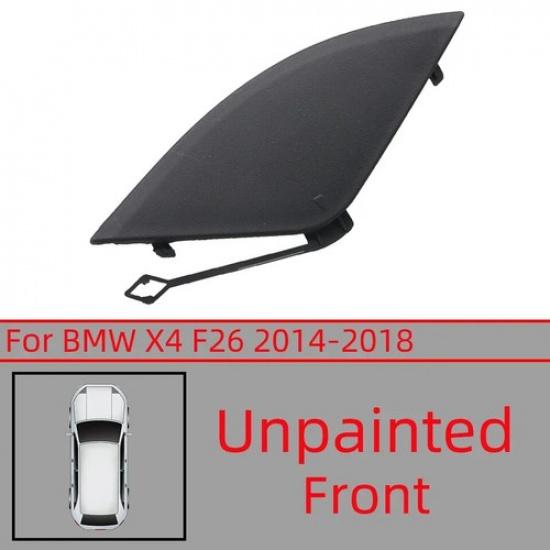 Front Rear Bumper Tow Hook Cover Cap For BMW X4 F26 base 2014-2018 51117338473