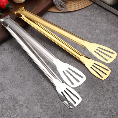 Pinze da Cucina in Acciaio Inossidabile Resistenti al Calore Pinze da Servizio per Barbecue Buffet Manico Antiscivolo