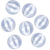 HIRAISM Gachapon Kapsle Mini Transparentní Sada 100 kusů Průhledná (45mm, Barva)