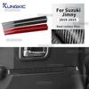 Real Soft Carbon Fiber For Suzuki Jimny JB74 JB64      2024 2025 LHD RHD Car Door Decor Trim Sticker
