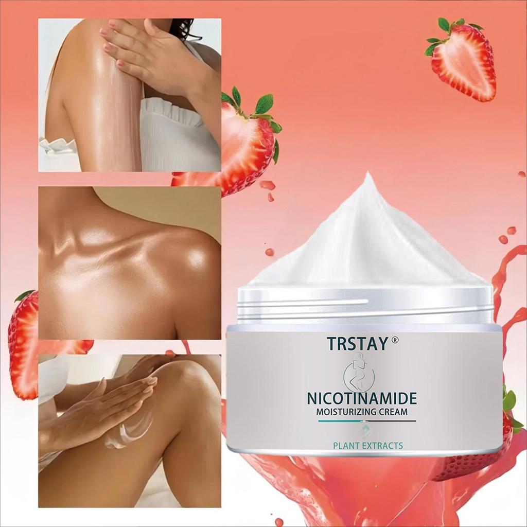 Whitening Cream Brightens the Skin, Deeply Moisturizes, Reduces Wrinkles and Fine Lines, Tightens the Skin, and Improves Elasticity
