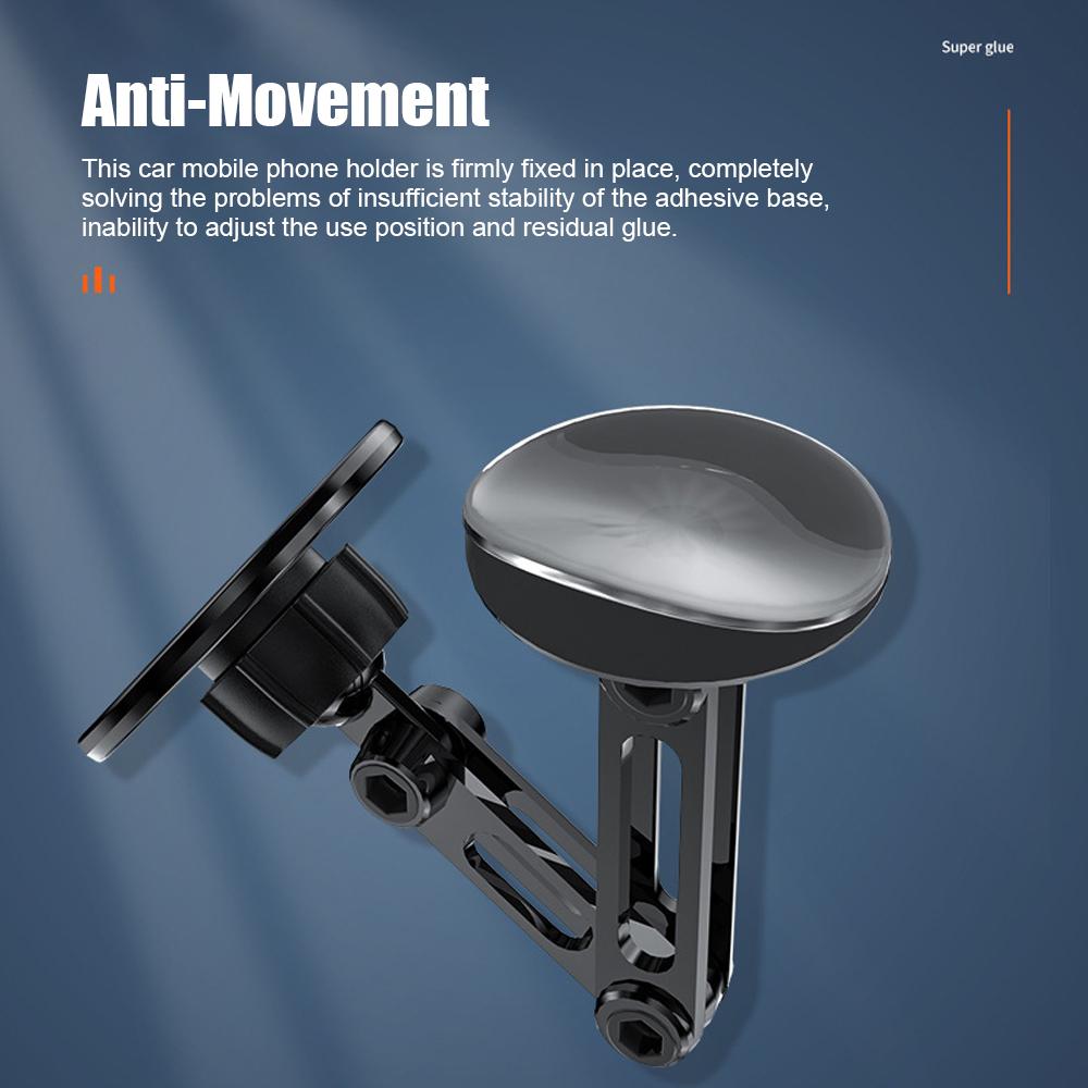 Магнитный держатель телефона для автомобиля с гибким основанием — фото 5