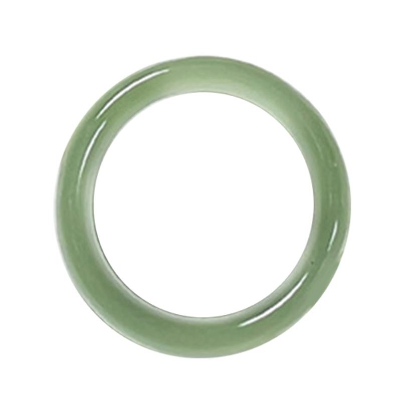 Retro Transparent Colourful Acrylic Resin Round Rings Minimalist Geometric Rings For Girls Colorful Marble Pattern Jewelry Gifts