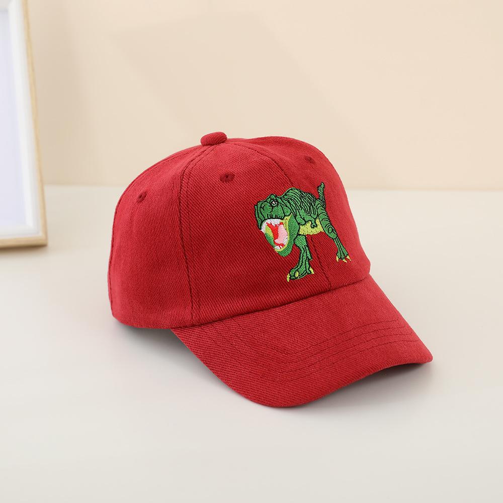 JYL TS DIY T-Rex Kids Cap Fleece Sun Protection Hat Cotton